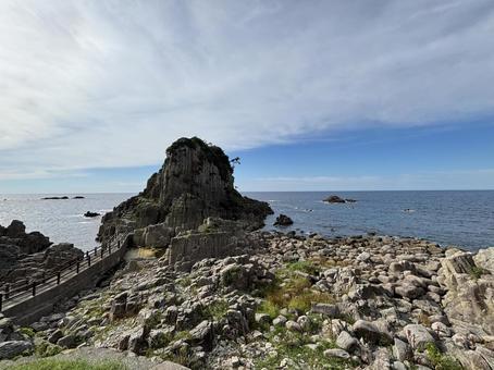 柱状節理 鉾島 柱状節理 鉾島 柱状節理,鉾島,福井市の写真素材