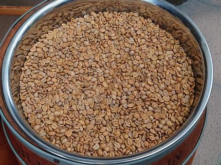 コーヒーの生豆 コーヒーの生豆の写真