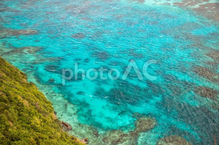 沖縄県・宮古島　三角点からの絶景 沖縄,宮古島,海の写真素材