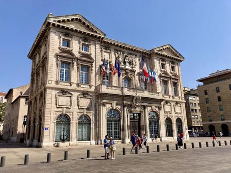 マルセイユ市庁舎 マルセイユ市庁舎 マルセイユ,フランス,市庁舎の写真素材