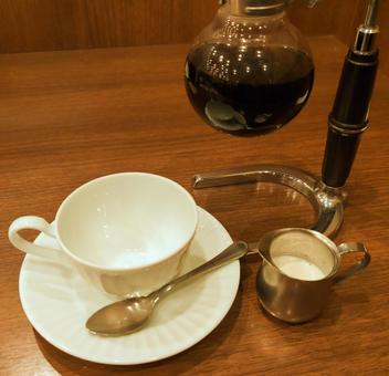 サイフォンコーヒー サイフォンコーヒー,サイフォン,珈琲の写真素材