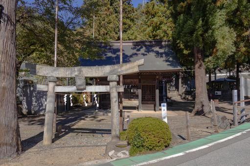 初鹿野諏訪神社 初鹿野諏訪神社,神社,伝説の写真素材