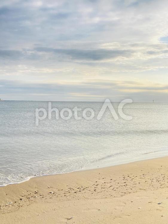 海・夕陽背景綺麗なサンセット夕日絶景素材 海,夕方,サンセットの写真素材