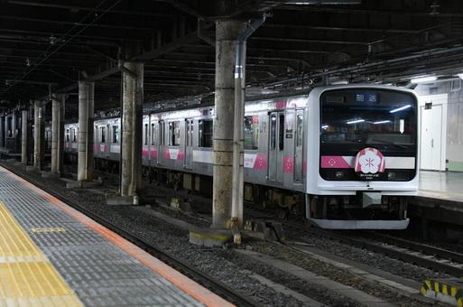 E501系K754編成 SAKIGAKE E501系K754編成 SAKIGAKE 鉄道,電車,列車の写真素材