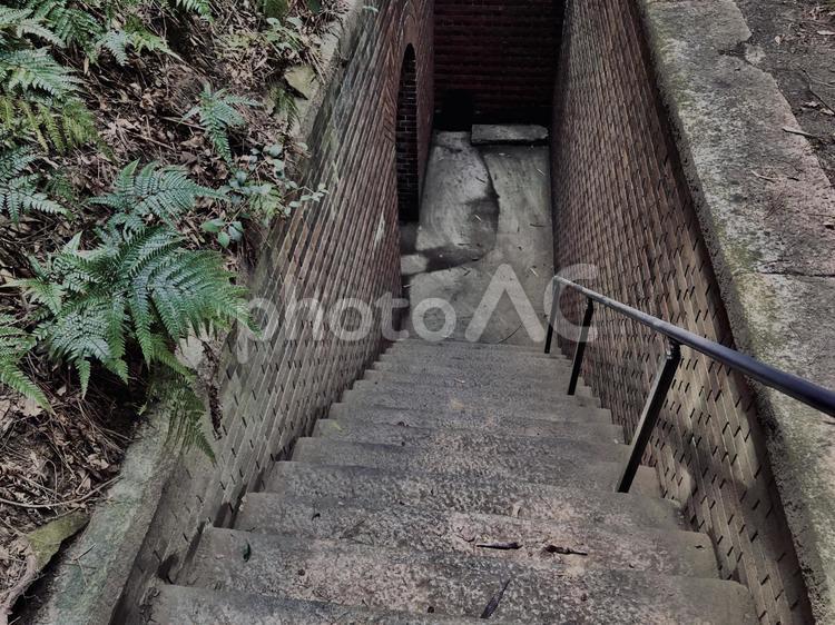 砲台跡, 和歌山,廃墟,秘島の写真素材