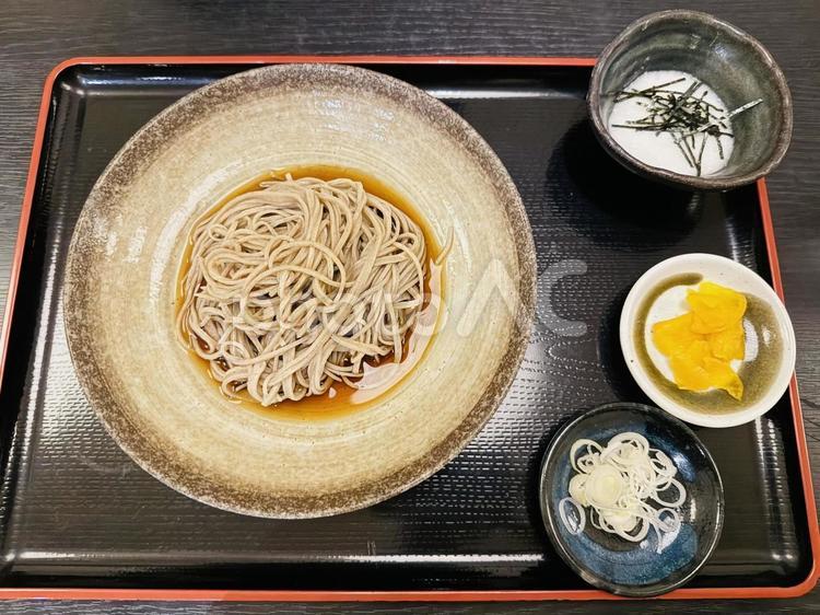 とろろそば とろろ蕎麦,とろろ,そばの写真素材