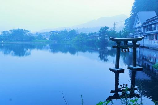 金鱗湖 金鱗湖の写真