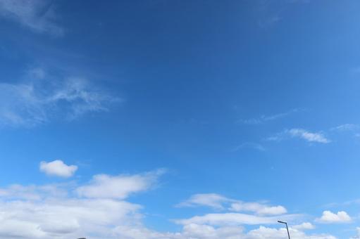 7月の青空 7月の青空の写真