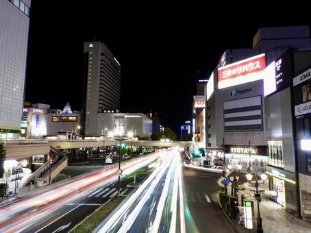 Photo, sendai city, atago uesugi street, minamimachi street, 