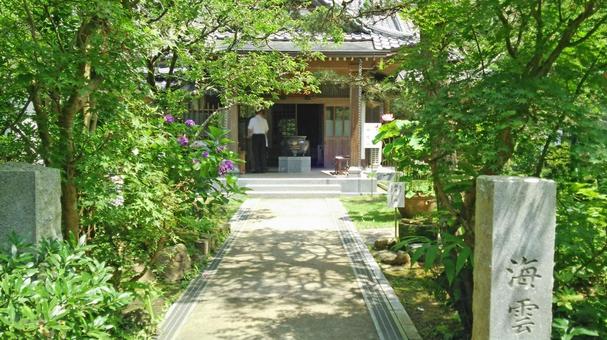 坂東33観音 02番 岩殿寺 納経所 坂東33観音 02番 岩殿寺 納経所 岩殿寺,海雲山,納経所の写真素材