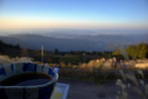 生石高原の絶景とコーヒーブレイク 生石高原の絶景とコーヒーブレイクの写真