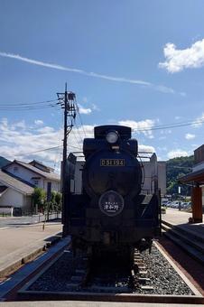 島根県-津和野駅-D51 島根県-津和野駅-D51の写真