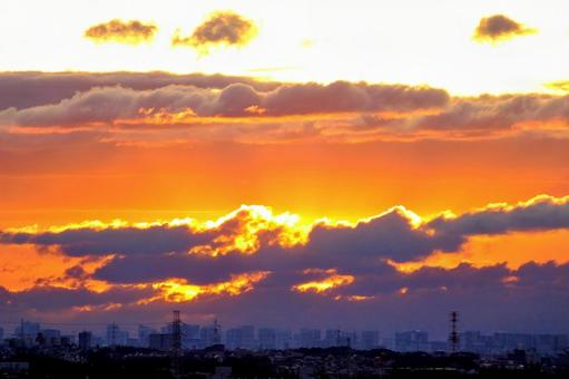 朝焼け 日の出 dawn 朝焼け 日の出 dawn の写真