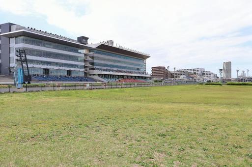 一般開放の浦和競馬場 芝生広場 一般開放の浦和競馬場 芝生広場の写真