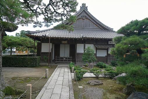 パワースポット　満月寺・浮御堂㊿　海門 滋賀県大津市,満月寺,浮御堂の写真素材