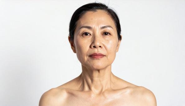 ほうれい線 ほうれい線の写真