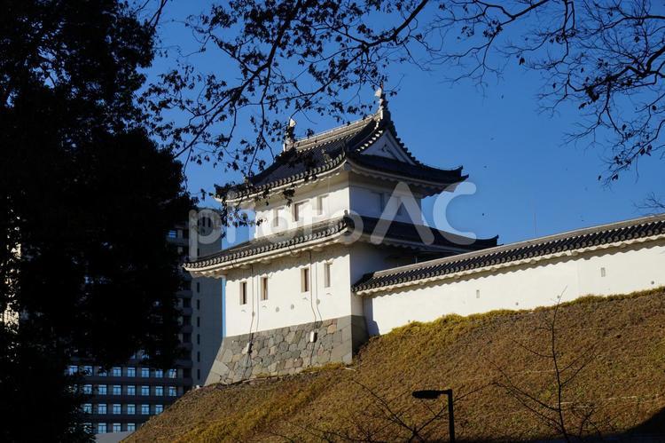 宇都宮城の富士見櫓 宇都宮城,宇都宮市,富士見櫓の写真素材