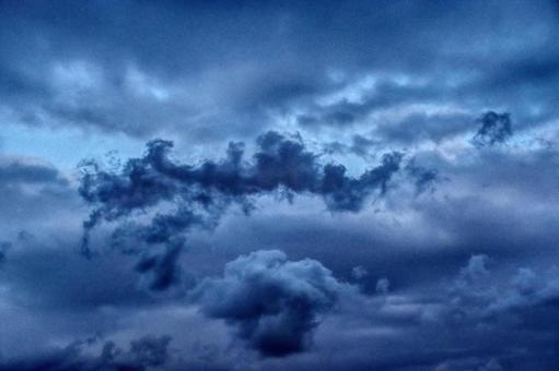 Photo, dragon, cloud, sky, 