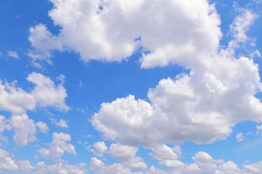 青空と白い雲 青空と白い雲 空,青空,雲の写真素材