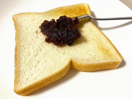 Photo, anko toast, plain bread, toast, 