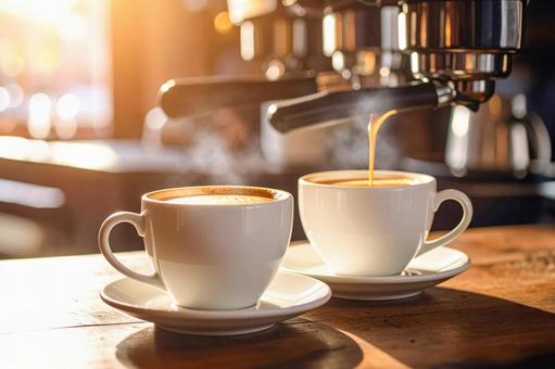 ホットコーヒー ホットコーヒーの写真