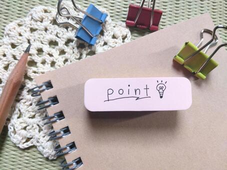 ポイント/コツ/確認/文字 ポイント,コツ,確認の写真素材