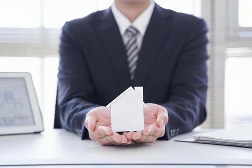 有房子對象的房地產推銷員, JPG 有房子對象的房地產推銷員, रियल एस्टेट, व्यापार, विक्रेता, JPG