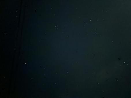 真っ暗な夜道 星空 真っ暗な夜道 星空の写真