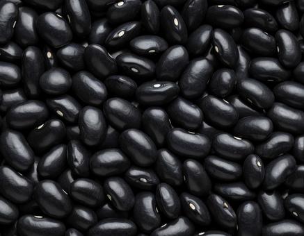 艶やかな黒豆の集合 艶やかな黒豆の集合の写真