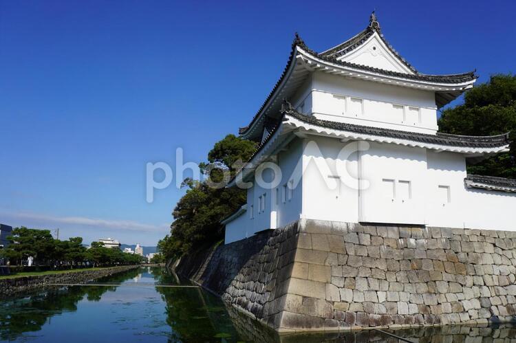 京都 二条城（元離宮二条城）の東南隅櫓 二条城,元離宮二条城,日本の城の写真素材