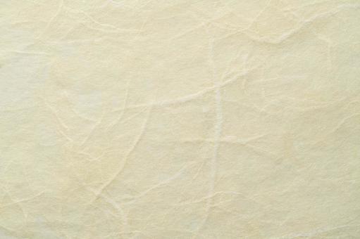淡い生成り色の和紙テクスチャ 和紙,紙,生成りの写真素材