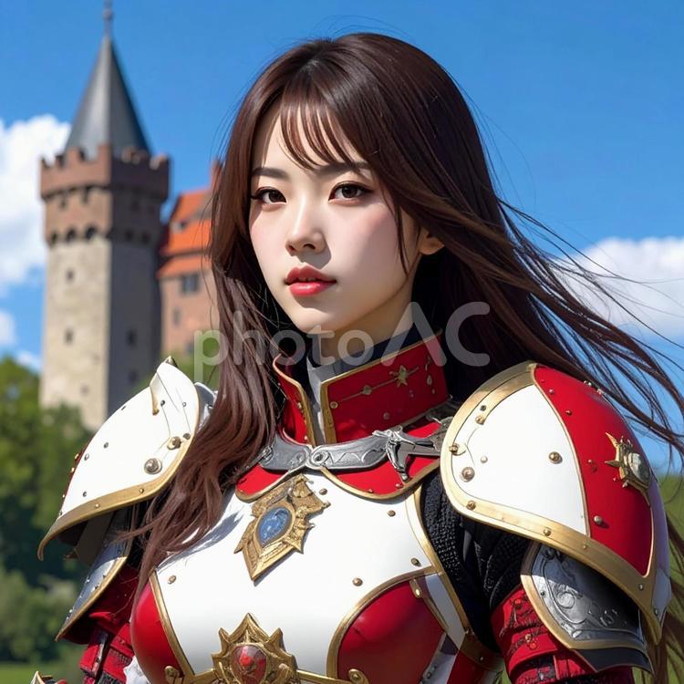 美少女戦士 人物,女性,戦士の写真素材