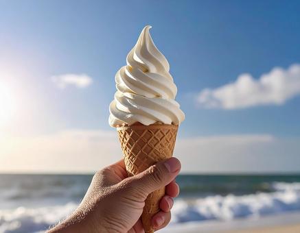 ソフトクリーム ソフトクリームの写真