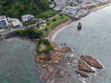 秋谷の立石・立石海岸 秋谷の立石・立石海岸の写真