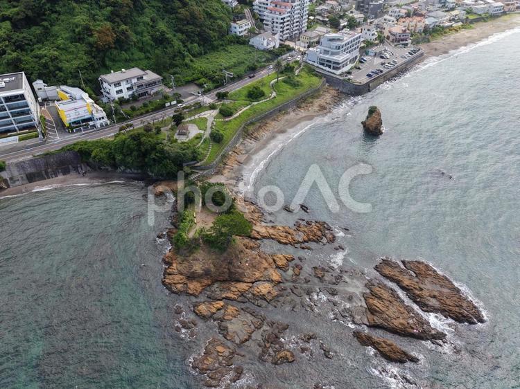 秋谷の立石・立石海岸 秋谷の立石,立石海岸,横須賀市の写真素材