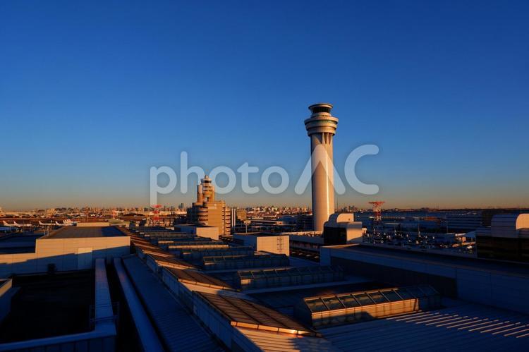 羽田空港の管制塔 羽田空港,管制塔,空港の写真素材