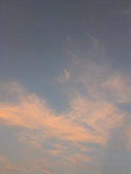 夕暮れの空 夕暮れの空の写真