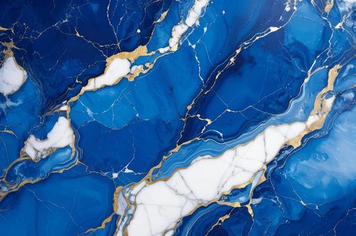 高級感を感じる青色の大理石の背景 高級感を感じる青色の大理石の背景の写真