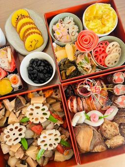 お節料理14 お節料理,おせち料理,御節料理の写真素材