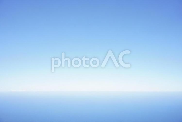清々しい快晴の空と海 海,空,快晴の写真素材