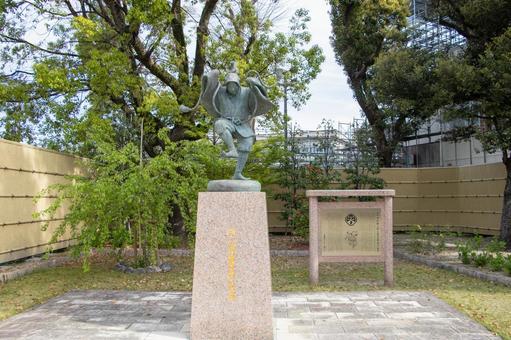 初代中村勘三郎生誕記念像 初代中村勘三郎生誕記念像,中村勘三郎生誕記念像,中村勘三郎の写真素材