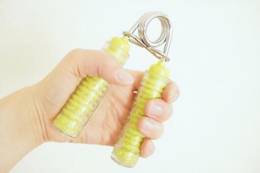 ハンドグリップ ハンドグリップ,握力,健康の写真素材