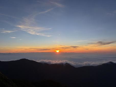 燕山荘からの景色 燕山荘からの景色の写真