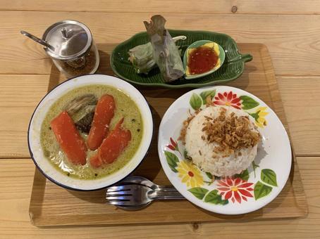 グリーンカレー グリーンカレーの写真
