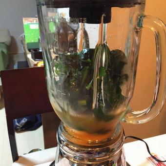 グリーンスムージーの写真