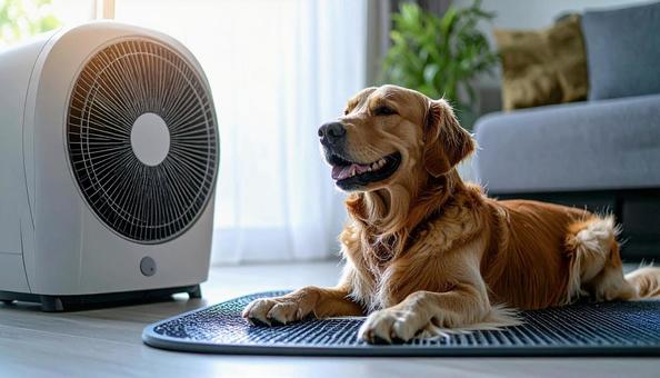 ペットの熱中症予防対策 ペットの熱中症予防対策の写真