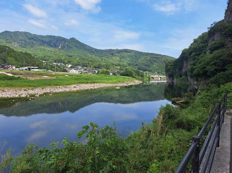 川と山 川と山 川,山,川辺の写真素材