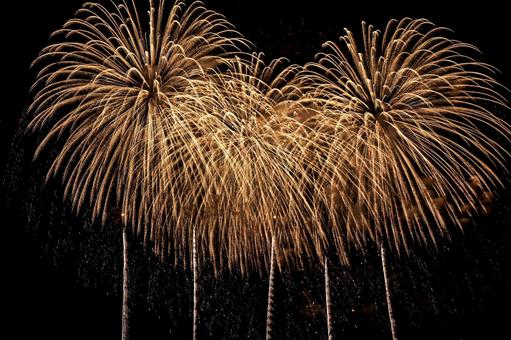 花火 花火 花火,はなび,夏の写真素材