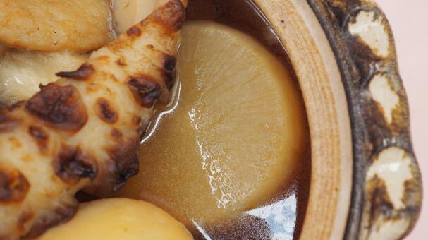 おでん（ひとり鍋）・お家ごはん（接写） おでん,熱々,鍋料理の写真素材