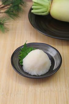 大根おろし 大根おろし,大根,薬味の写真素材
